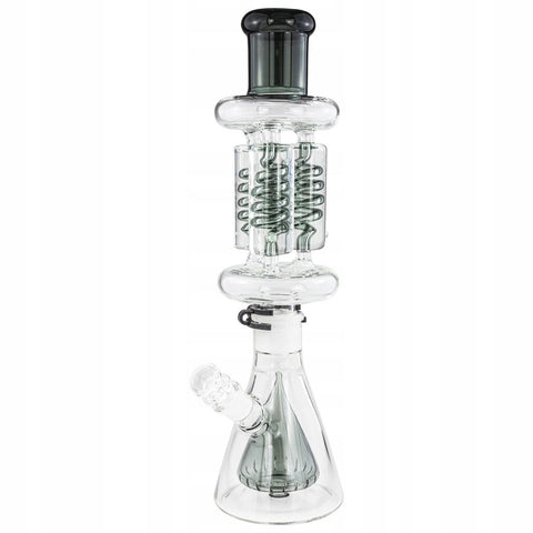 GDH Triple Freezable Coil Beaker Bong