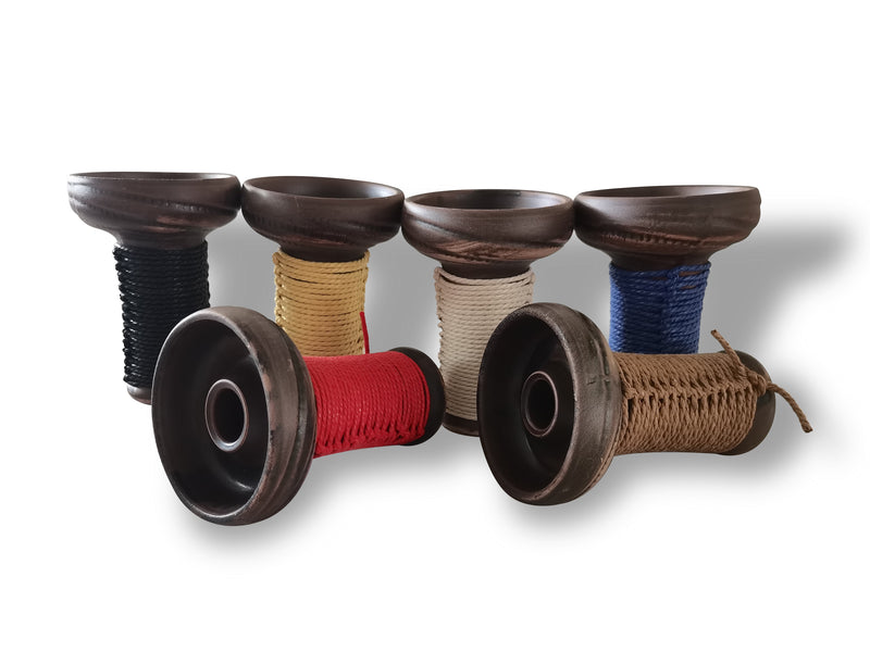 GDH Keramik Shisha Phunnel einloch (mit Seil) - Cord Stil