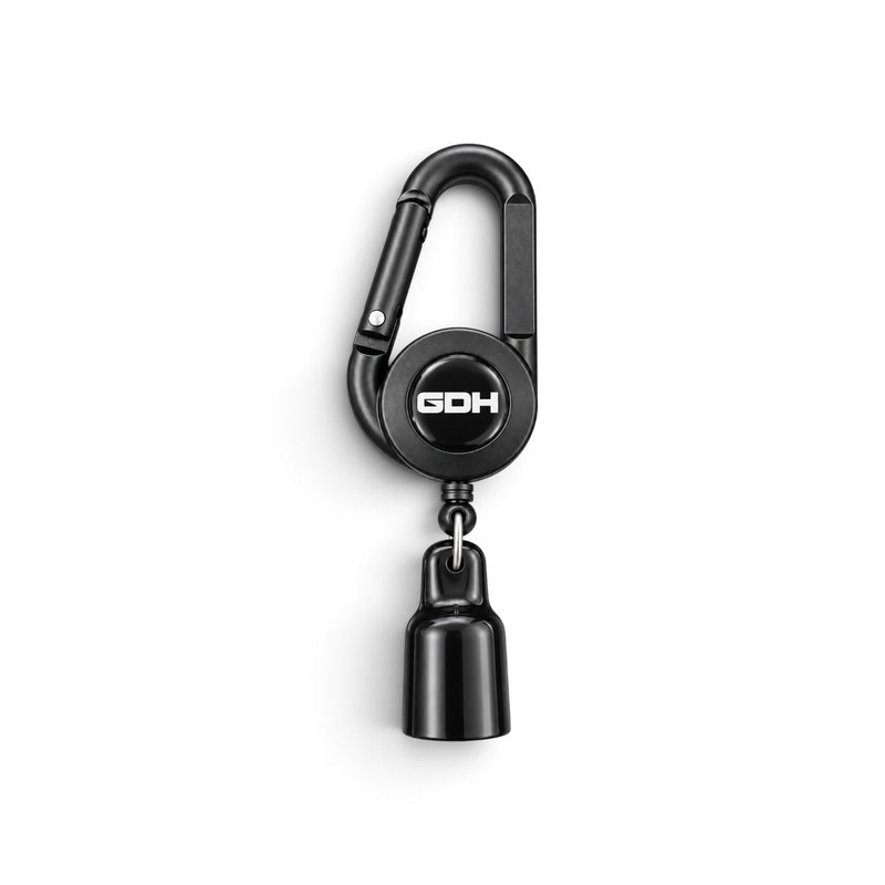 GDH Ausziehbarer Feuerzeughalter mit Karabiner