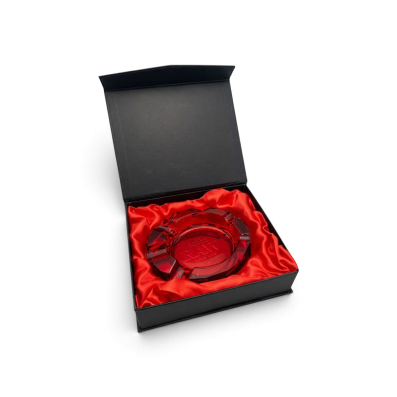 RAW Ruby Thick Ashtray with Giftbox