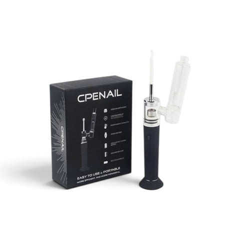 CPENAIL Portable E-Nail Dab Rig Wax Vaporizer with Quartz Ceramic Titanium Cups