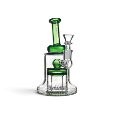 Phoenix Star Bubbler Bong with Double Showerhead Percs 7 Inches