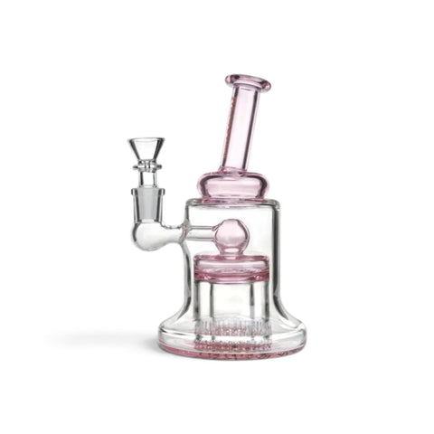 Phoenix Star Bubbler Bong with Double Showerhead Percs 7 Inches