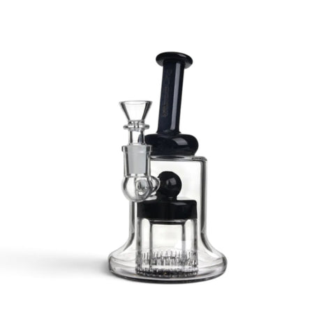 Phoenix Star Bubbler Bong with Double Showerhead Percs 7 Inches