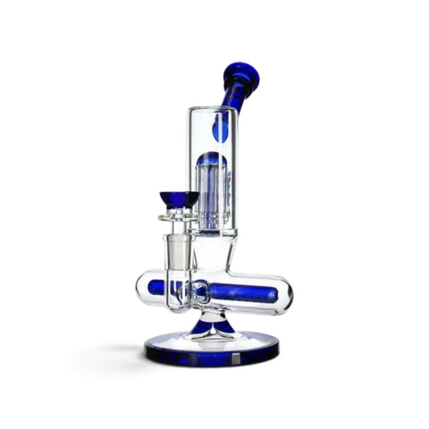 GDH 8" Double Perc Mini Bong Bubbler