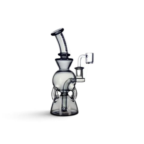 GDH 7" 4-Arm Recycler Dab Rig with Dual chamber