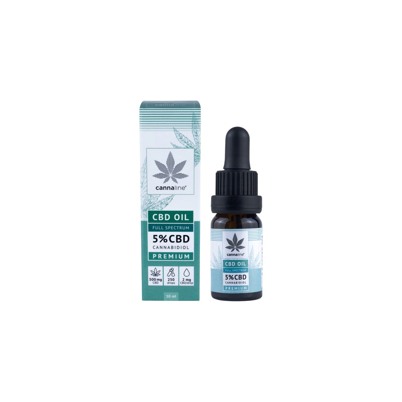 Cannaline Premium CBD Oil 5%, 10 ml