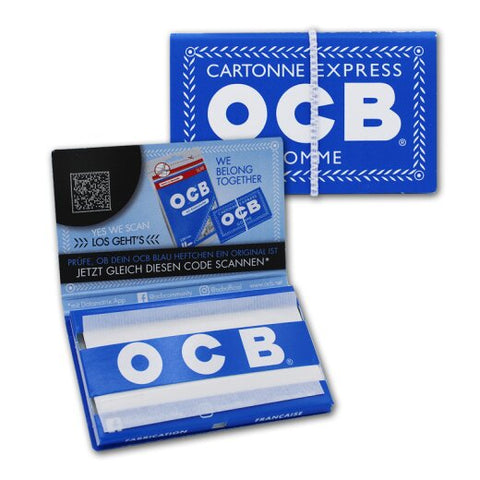 OCB Blau Gummizug