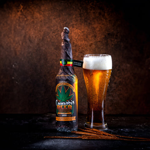 Euphoria Cannabis Bier Flasche