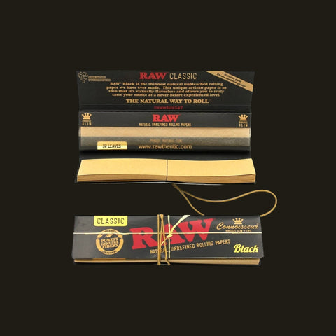 Raw Black King Size Papers