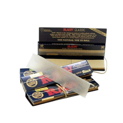 Raw Black King Size Papers