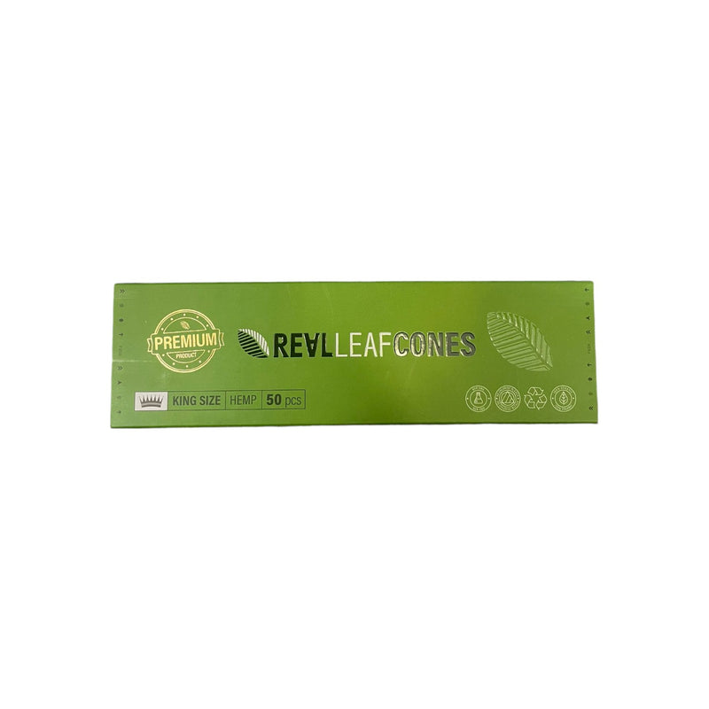 Real Leaf Prerolled Cones 50PCS - Image 2