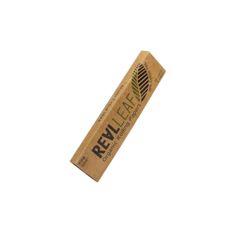 Real Leaf Rolling Paper King Size + Filters Organic
