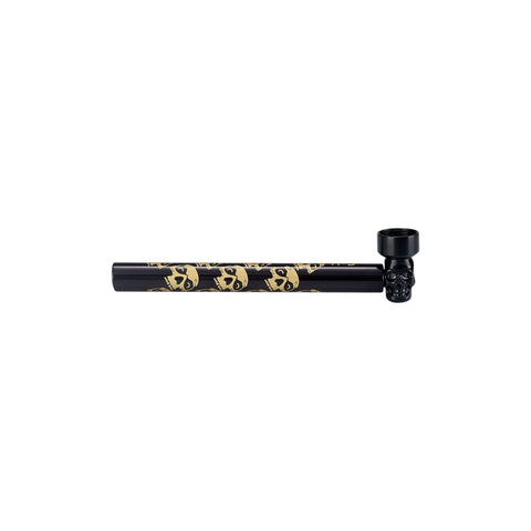 CHH SKULL GLASS PIPE 12.5CM
