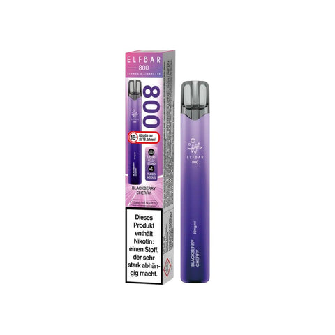 Elfbar 800 Einweg E-Zigarette 20mg, 2ml