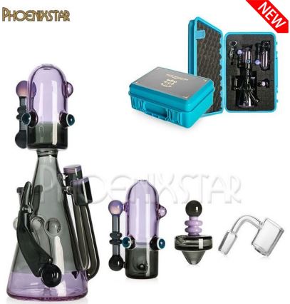 GDH Augen Bong Set mit Pfeife + Oil Rig