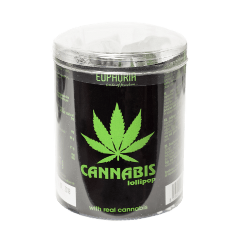 Euphoria Cannabis Lollipop Tube