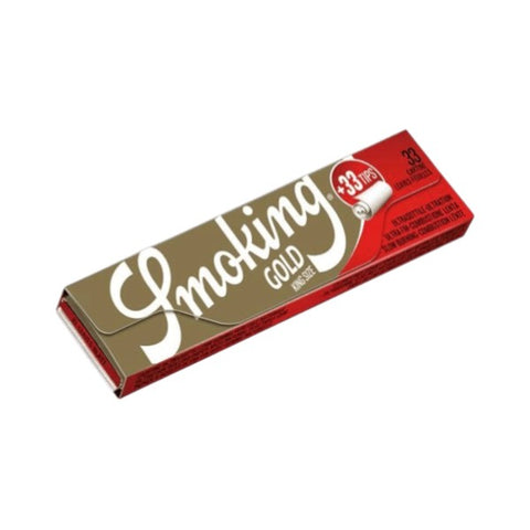 Smoking Gold King Size + Tips