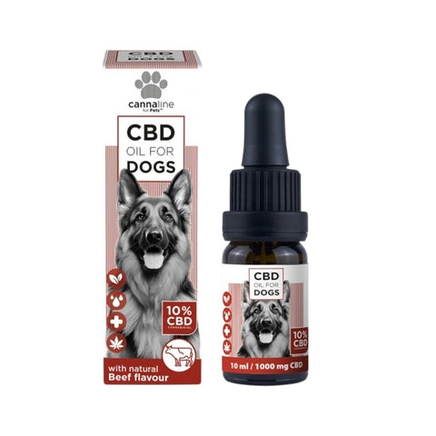 Cannaline 10% CBD Oil for Dogs 10ml