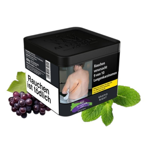 Al Fakher Tabak 200g Grapio Night