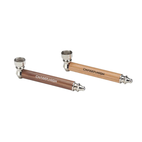 Champ High Metal  Wooden Pipe 12 cm