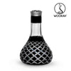 Wookah Shisha Bowl / Shisha Ersatzglas Mastercut Check Black