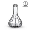 Wookah Shisha Bowl / Shisha Ersatzglas Mastercut Squares