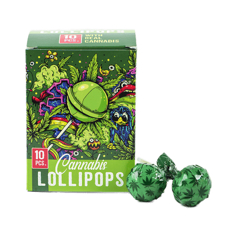 Cannabis Lollipops Pure Cannabis 10pcs