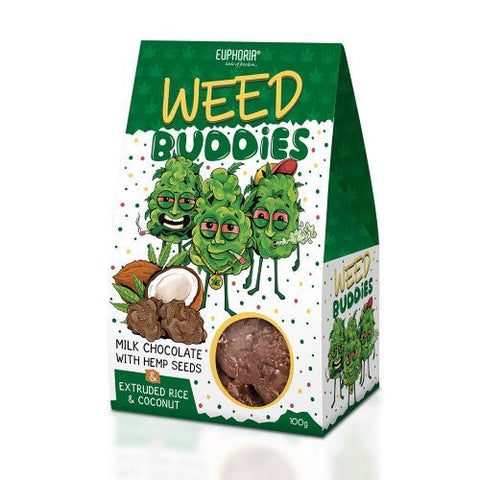 Weed Buddies Milk Chocolate (100g)